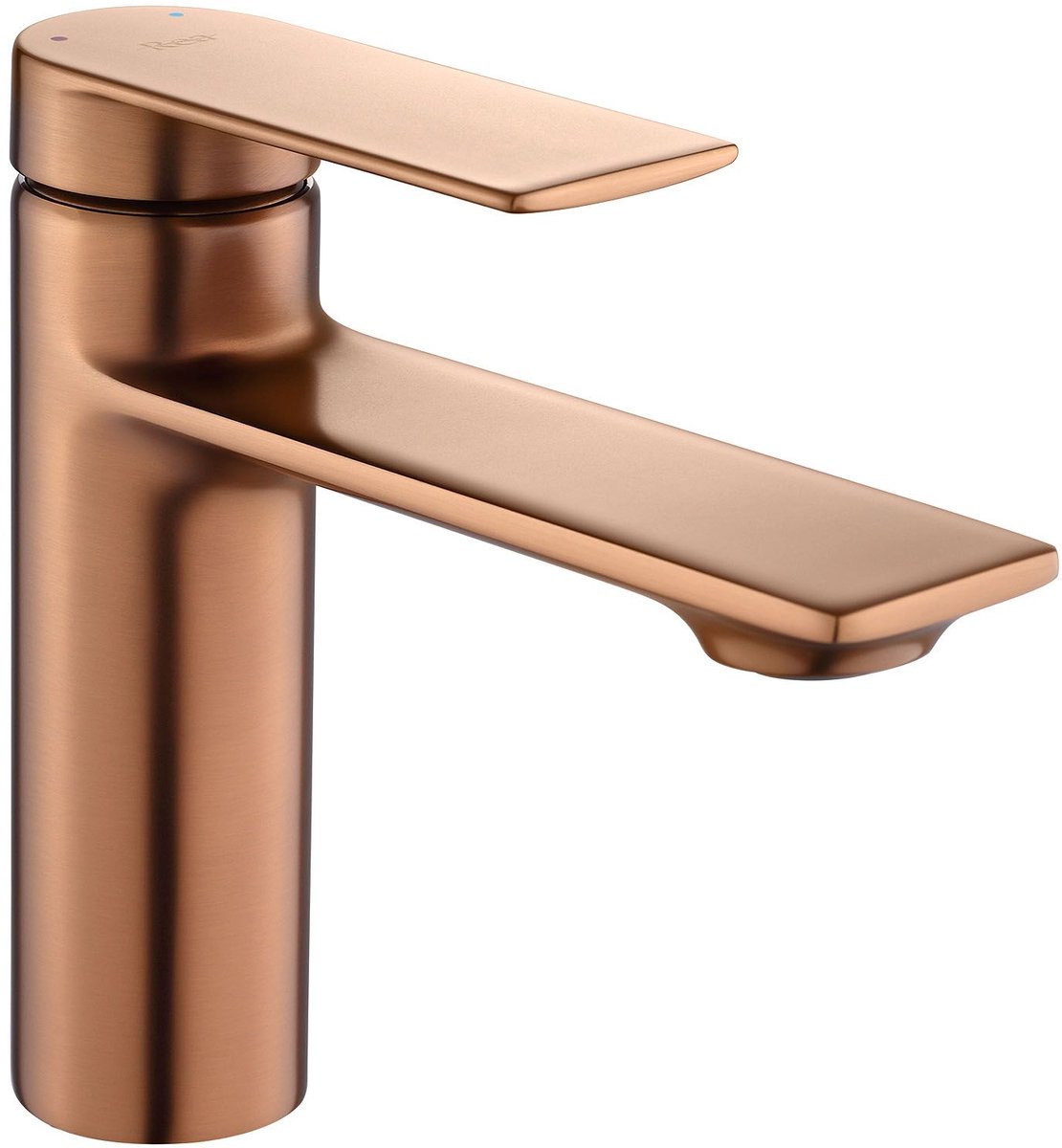 Rea Storm Low - Wastafelkraan - Geborsteld Koper- 14,2x4,2x15cm