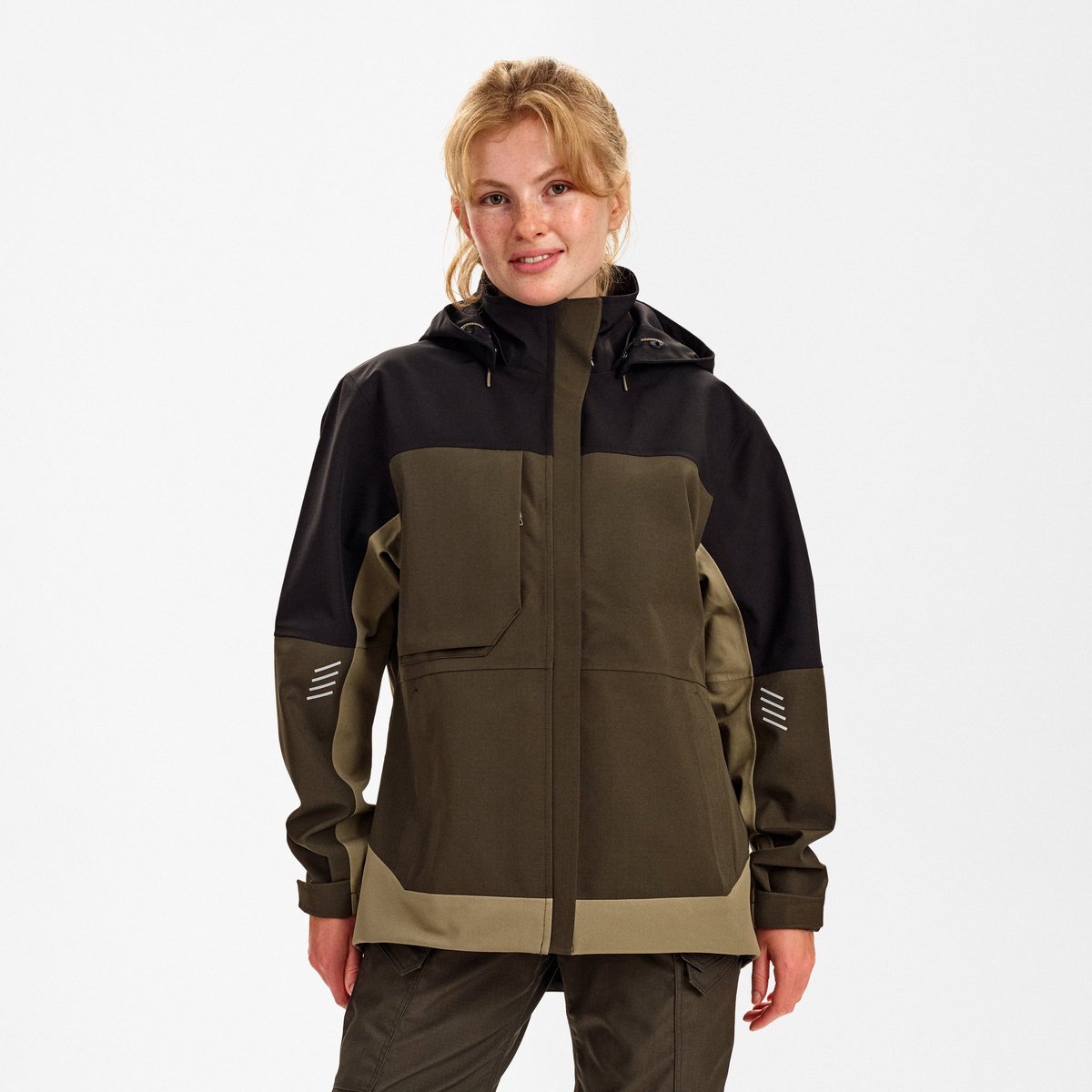 Engel Entire shelljack voor dames 1135-159 Forest Zwart