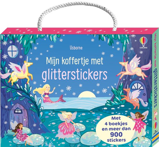 Mijn koffertje met glitterstickers - cover