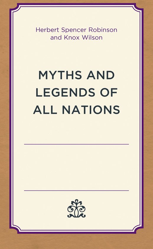 Myths and Legends of All Nations - cover