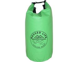 Rugged Life™ Dry Bag 20L - 100% Waterdicht - Rugzak & Schoudertas - Voor Kajak, Boot, Sporten - Waterproof Dry Bag - Opbergzak - Outdoor Tas – Rugtas - Strandtas – Groen