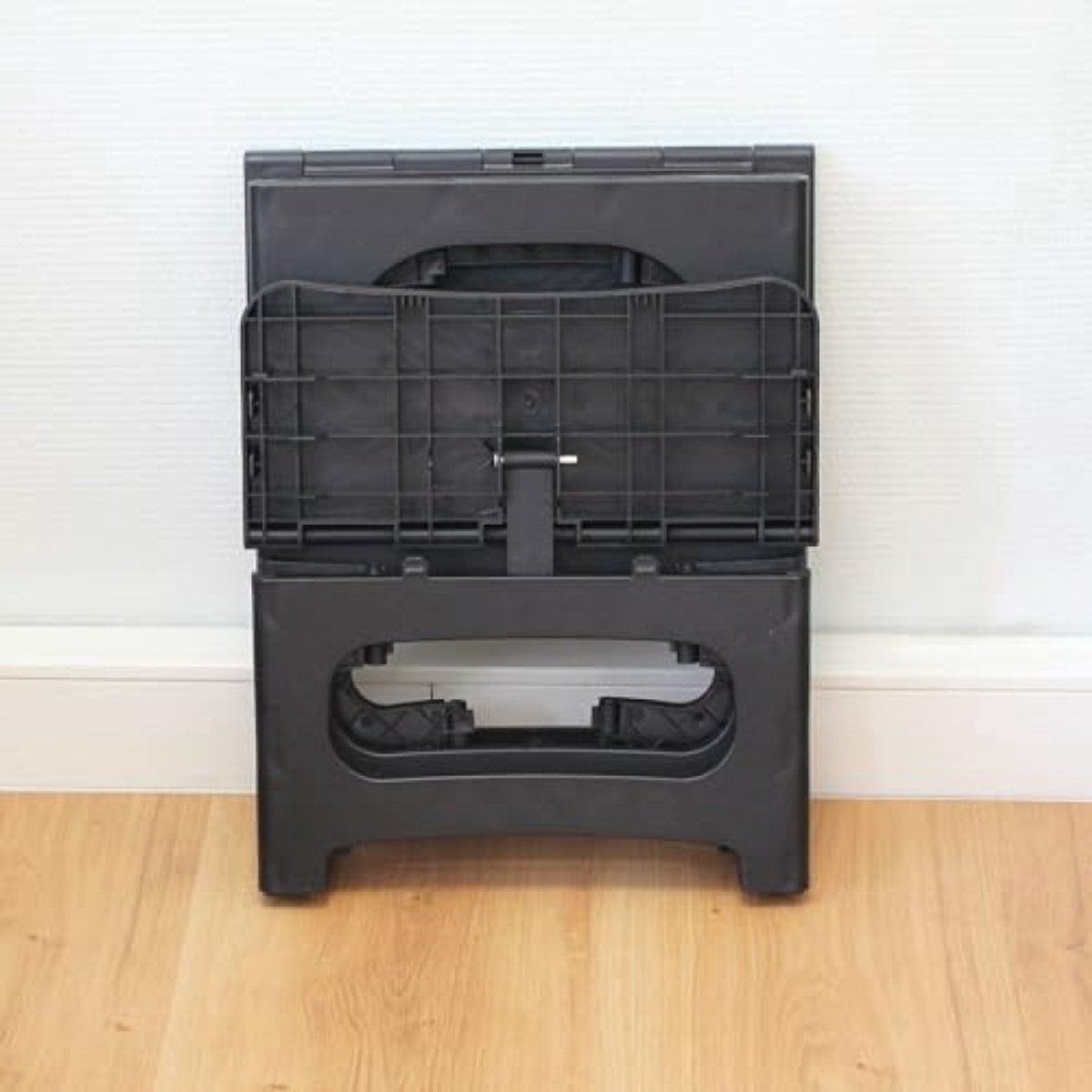 PromoHome Opvouwbare Trapladder - 2 Treden met Antislip - Compacte Huishoudtrap – foto 8