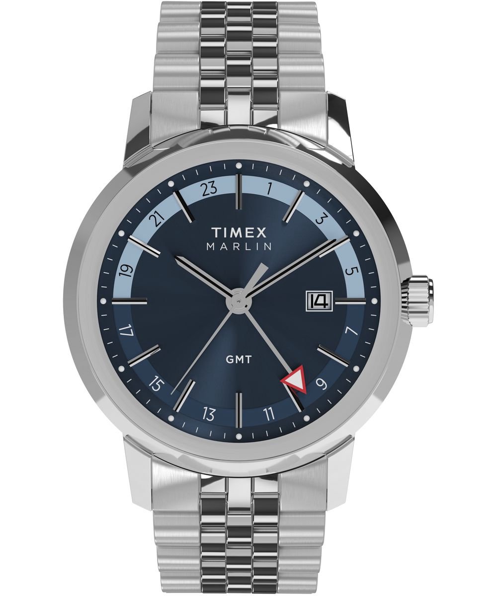 Timex Marlin TW2Y47600 Horloge - Staal - Zilverkleurig - Ø 40 mm