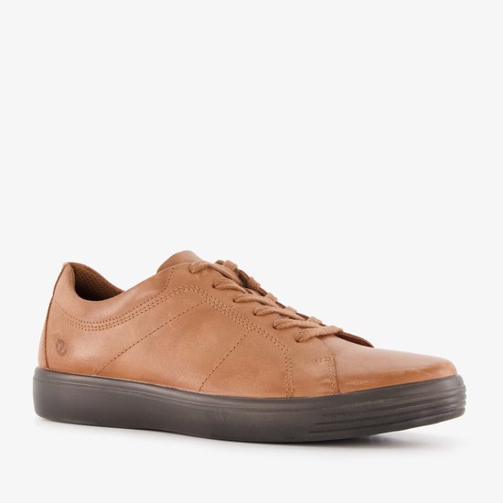Chaussures à lacets en cuir pour homme ECCO Classic cognac - Pointure 46 - Semelle amovible
