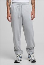 Urban Classics - Light Terry Basic Joggingbroek - M - Grijs