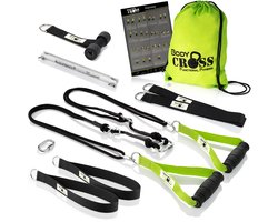 BodyCROSS® Premium Slingtrainer Expert Edition – Getest & Gecertificeerd, Krachttrainingsset voor Thuis & Outdoor – Made in Germany