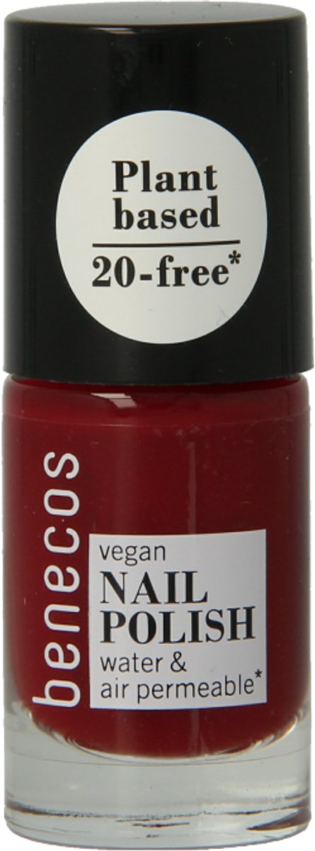 Benecos Vegan Nagellak Cherry Red 5 ml