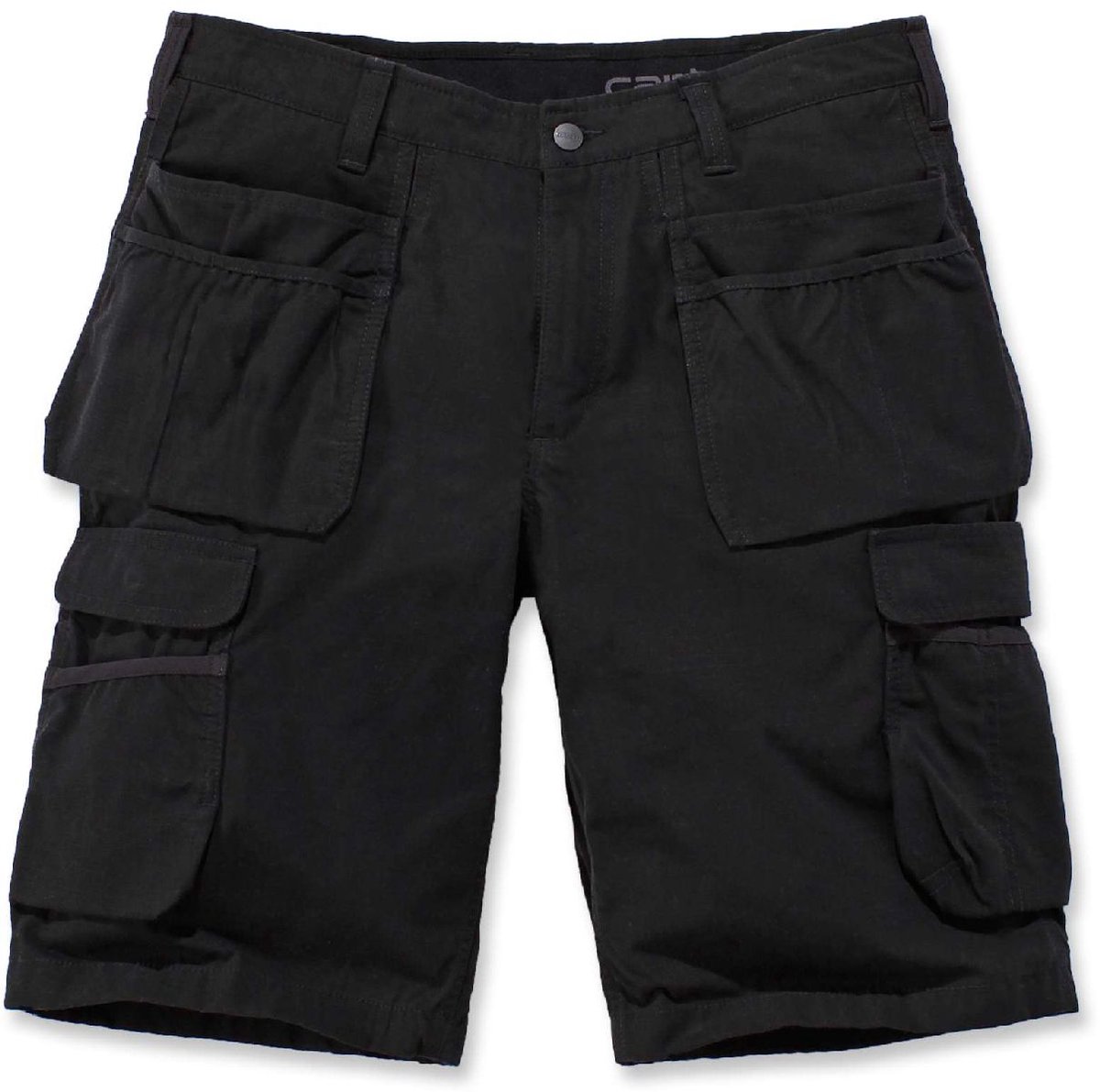 Carhartt Heren-short Steel Multipocket-short Zwart