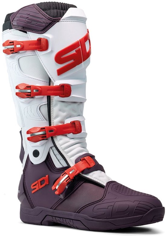 Bottes Sidi X- Power SC Wit Wine Cross - Taille 44 - Bottes