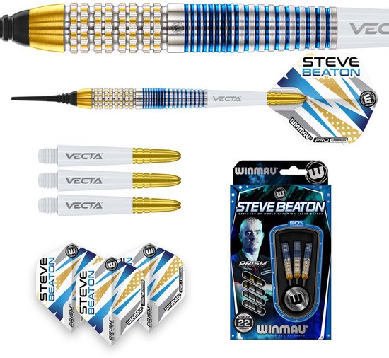 Winmau Steve Beaton Legacy Edition 90% - Soft Tip Darts van Winmau — afbeelding 3