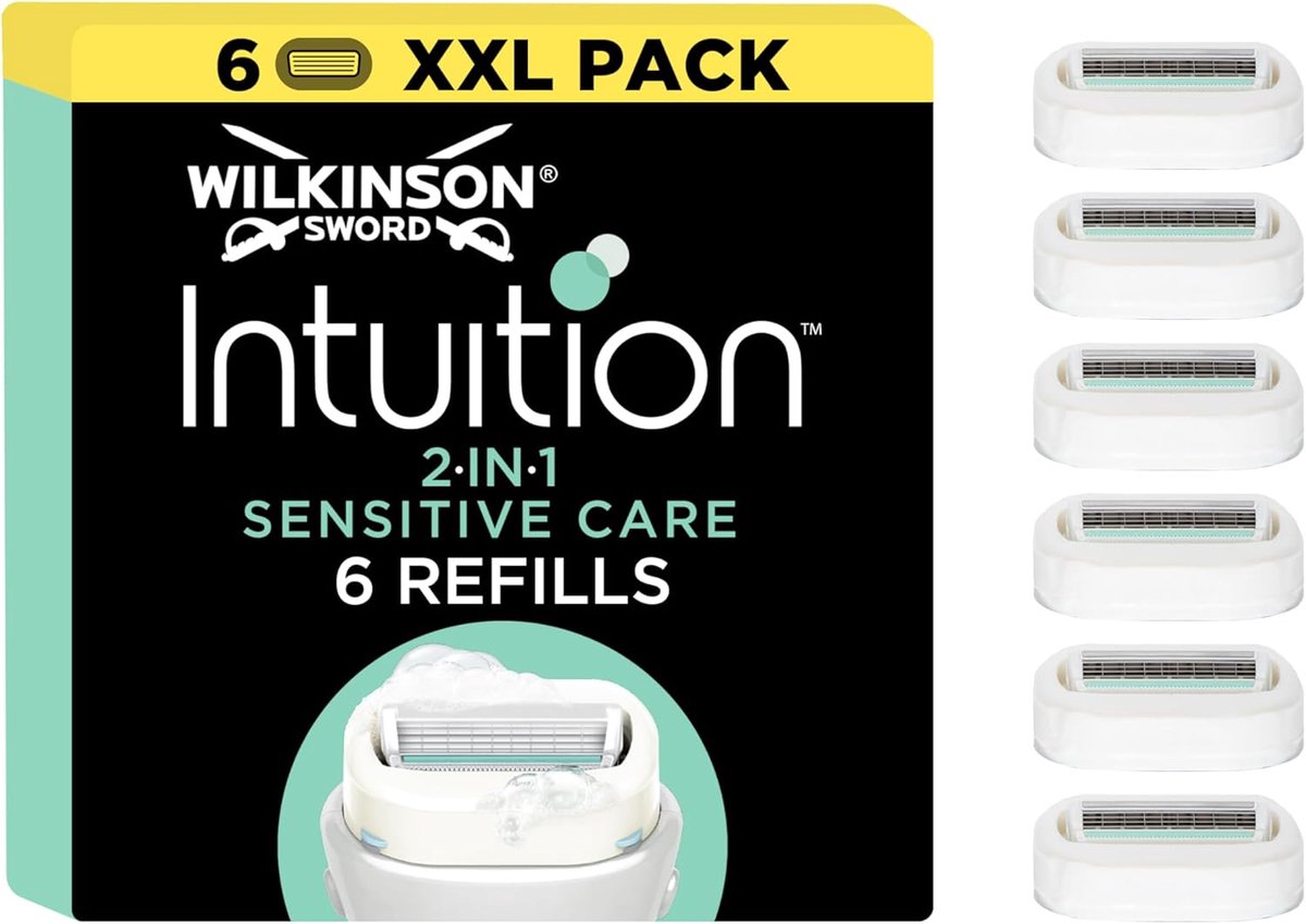 Sensitive Care Scheermesjes voor Dames – 6 Stuks