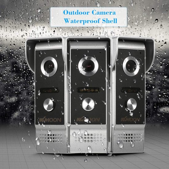Video Intercom Systeem met 4.3 Inch Scherm en Waterdichte Buitencamera — afbeelding 2