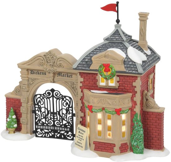 Department 56 Dickens Market Gates Dickens Village