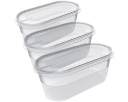 Diepvriesdozen set Helsinki, 0,8 liter, set van 3