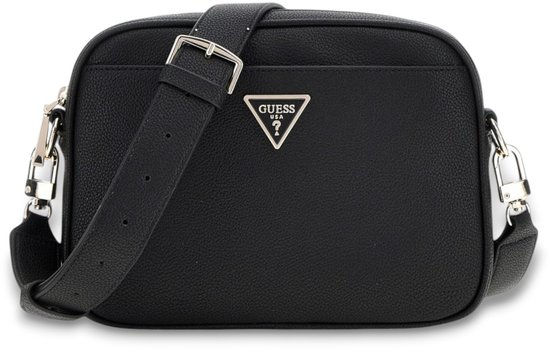 GUESS Sac à épaule bandoulière Meridian II Camera Bag Black Noir