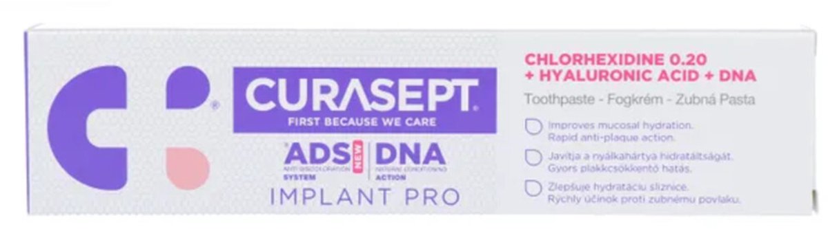Curasept Tandpasta ADS DNA Implant Pro - 75 ml