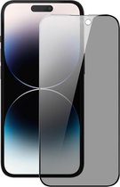Dux Ducis Film de protection d'écran de confidentialité adapté pour Apple iPhone 15 Pro - Tempered Glass 9H - Verre de protection - Plaque de verre - Anti- Spy - Protection Edge à Edge