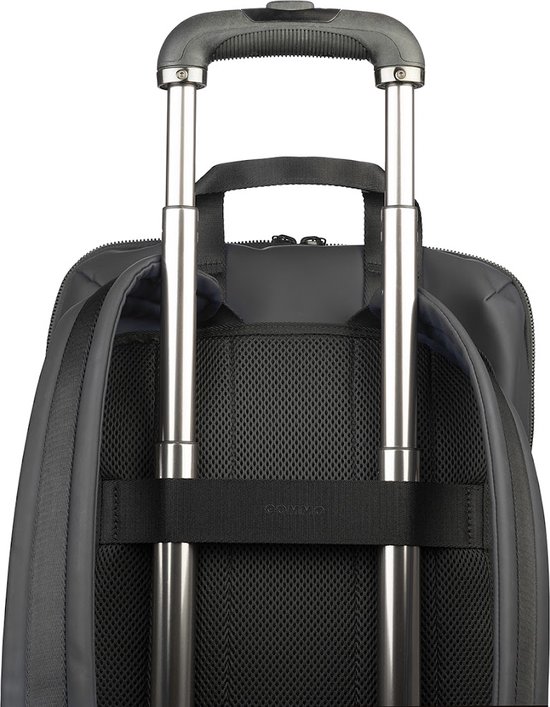 Tucano Gommo Rugzak MacBook max. 16 – Met Trolleyband – Intern Laptopvak – Extern Vak voor Accessoires - Zwart
