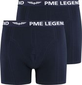 PME Legend - Boxers 2-Pack Uni Bleu Foncé - Homme - Taille S - Body-fit