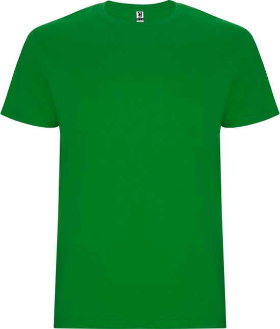 5 Pack T-shirt's unisex met korte mouwen 'Stafford' Grasgroen - XL