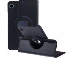Coverup Tablethoes geschikt voor Samsung Galaxy Tab A11 / Tab A9 Hoesje - 360° Rotating Book Case - Zwart