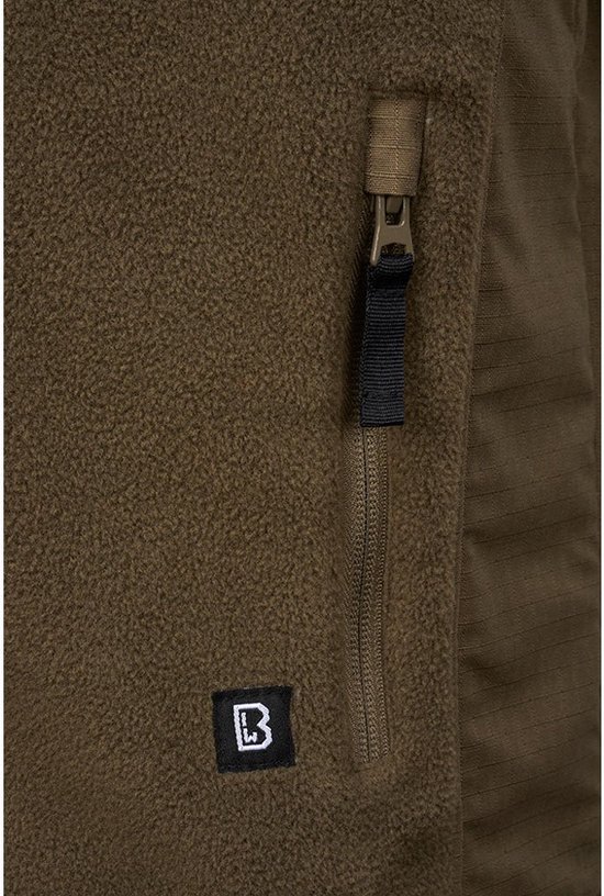 Veste Urban Classics -3XL- Veste Polaire Ripstop Vert