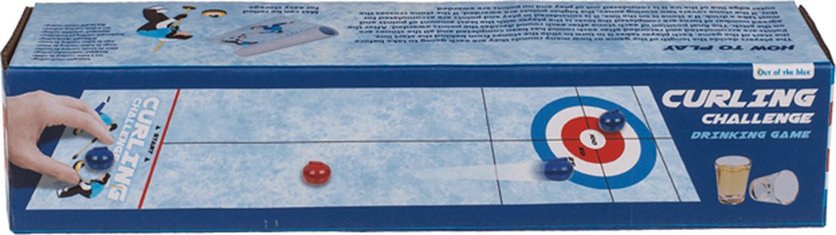 Sport drankspel met shotglaasjes - Curling van OOTB