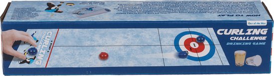 Tafelmodel Curling Drinkspel