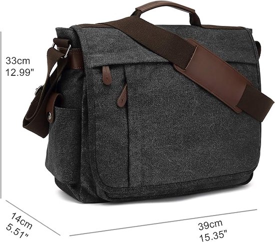 OIWAS Grote schoudertas voor heren, messenger bag voor 14, 15,6 inch laptop, mannen, koerierstas dames, werktas, laptoptas, aktetas, zakelijk, kantoor, universiteit, reizen, dagelijks gebruik, blauw OIWAS Grote schoudertas voor heren, messenger bag voor 14, 15,6 inch laptop, mannen, koerierstas dames, werktas, laptoptas, aktetas, zakelijk, kantoor, universiteit, reizen, dagelijks gebruik, blauw