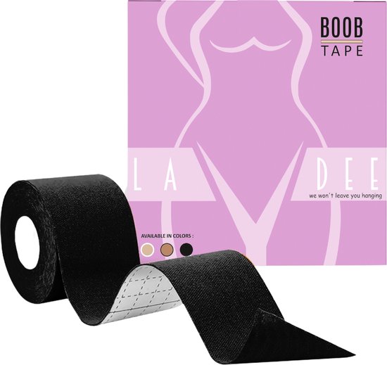 Laydee Boob Tape - Booblift fashion tape kleur Night - bh accessoires - Plak bh