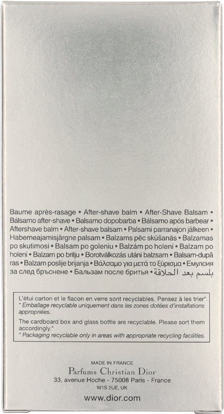 Dior Homme - 100 ml - aftershave balm - scheerverzorging voor heren - Dior