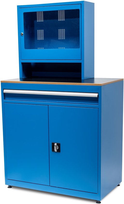 Huvema - Computerkast 27'' met 1 lade en onderkast - BL PC 1010x570x1000