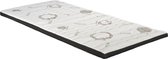 topdekmatras Traagschuim NASA Bamboo Intense luxe 90x200