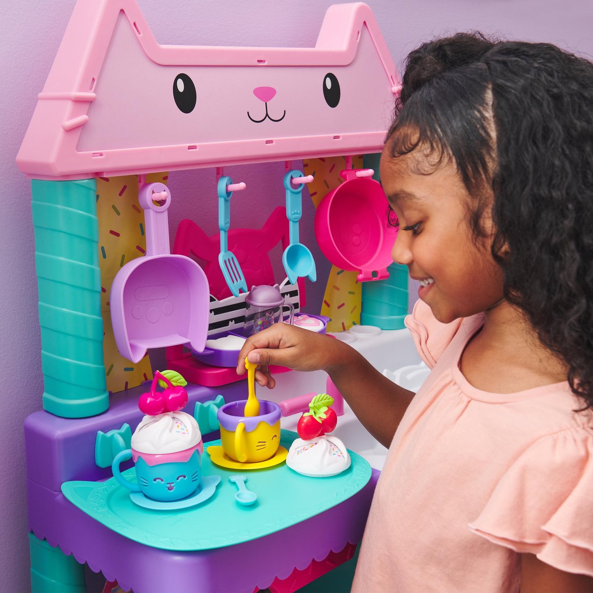 Gabby’s Poppenhuis - Spikkelfeest-serviceset met accessories — afbeelding 6