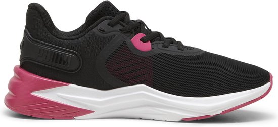 Chaussures de sport unisexe PUMA Disperse XT 3 - PUMA noir- Pink Fast -grenat rose- PUMA White - taille 37,5