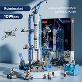 Compatibel met Legostenen/Ruimteraket/creatief bouwspeelgoed/cadeaus voor kinderen en volwassenen (1099 stuks)