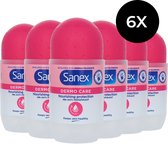 Sanex Dermo Care Déodorant Roll-on - 6 x 50 ml