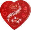 Lindt LINDOR Hart Cadeauverpakking - Melkchocolade Bonbons - 200 gram (16 bonbons)