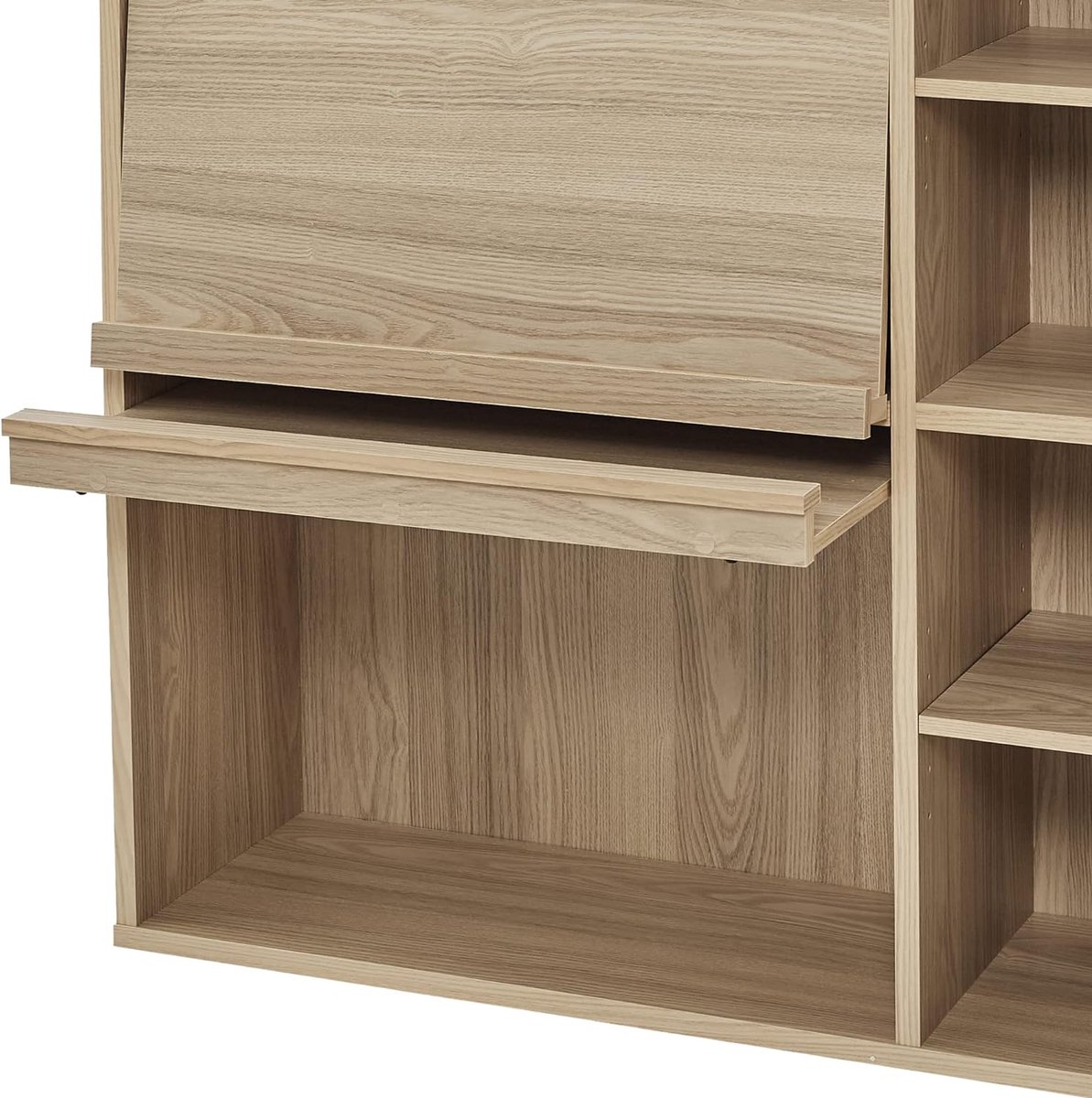Armoire Murale Blanche Shally Dogan 80x72x32 Cm - 2 Portes, 1 étagère, 2 Compartiments, Bois Robuste, Poignée Chromée - 8