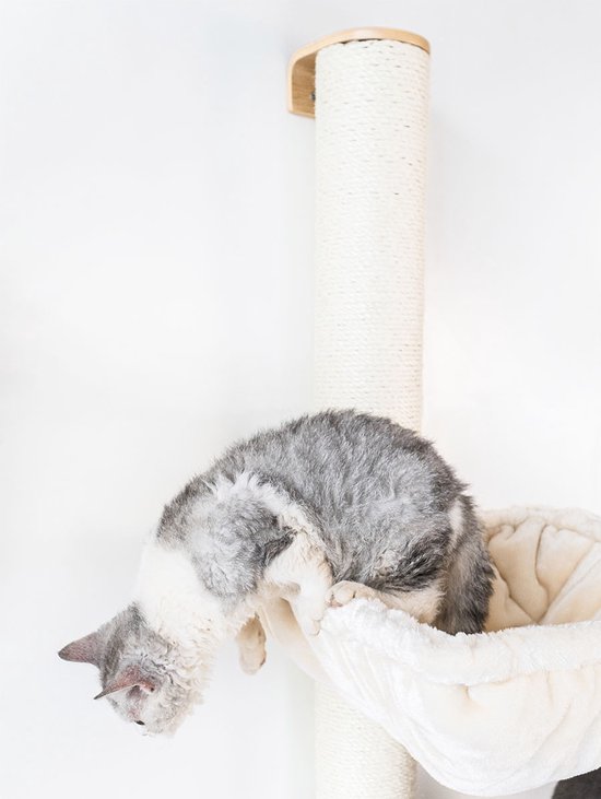 Katten klimmuur - Voor elke kat geschikt - Incl. Krabpaal - Wand - Ook voor grote katten - Muur - Plank - Meubel - Katten Speelgoed - intelligentie - Speeltjes - Huisdieren webshop