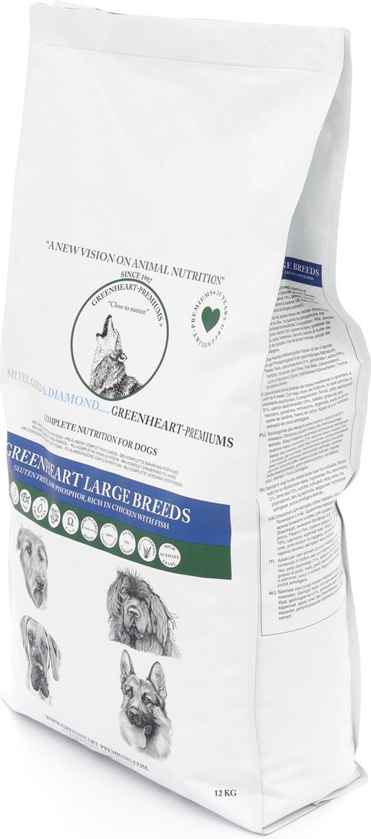 Greenheart-premiums Hondenvoer Large breeds 3 kg