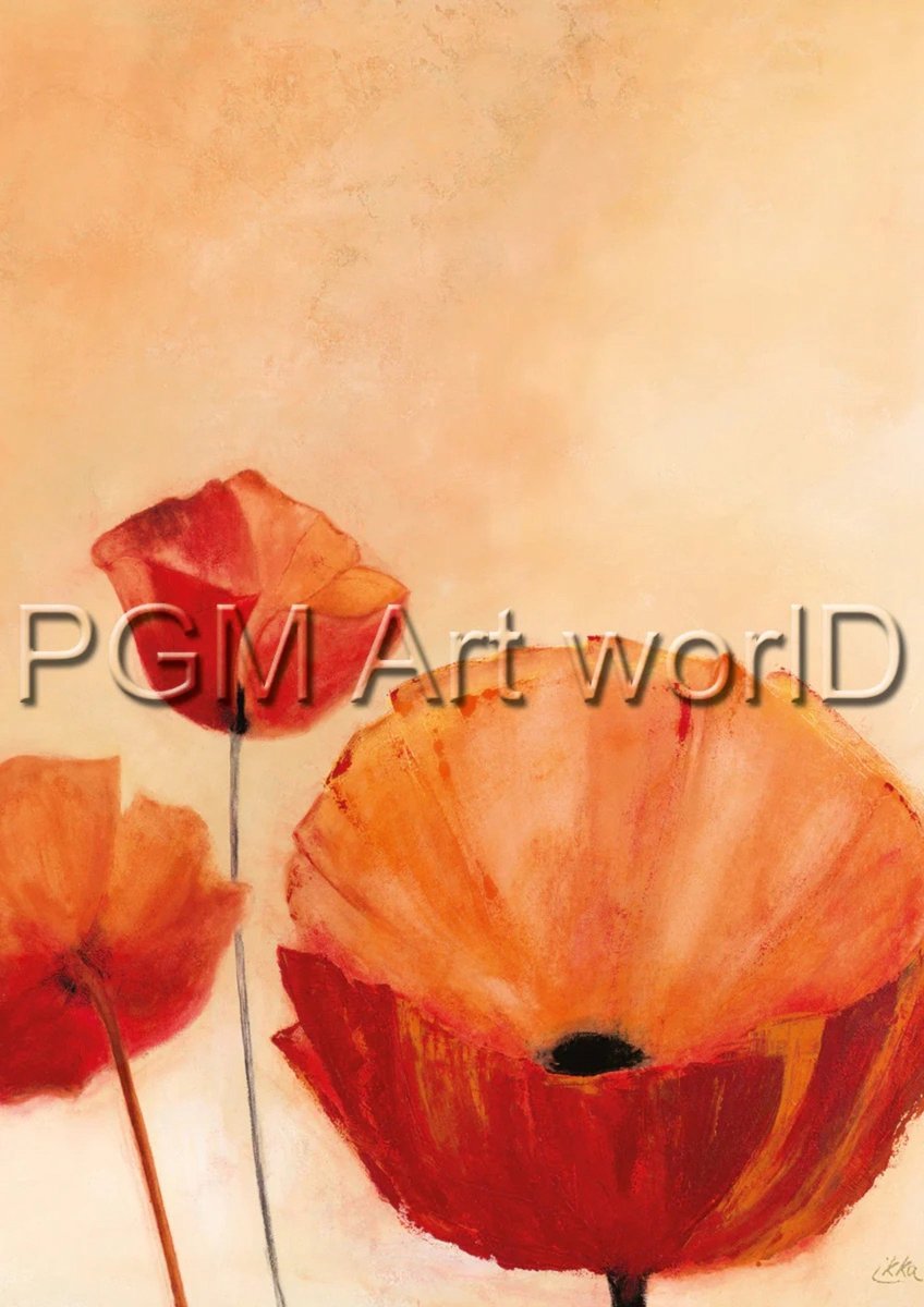 PGM Kunstdruk Erika Heinemann - Poppy Queen 21x30cm Divers
