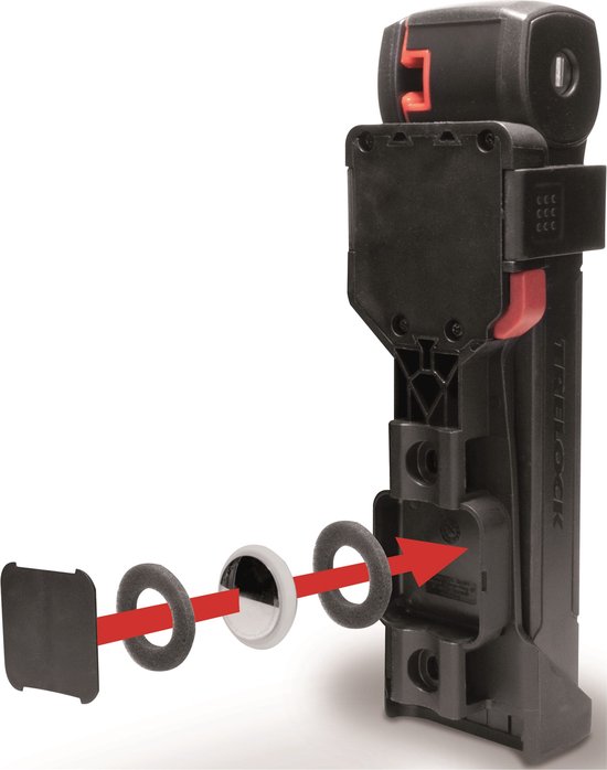 TRELOCK Vouwslot FS 380/100 TRIGO L ZF 380 X-PRESS van Trelock — afbeelding 3