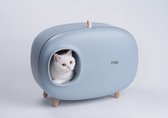 Bol.com Makesure kattenbak - one size fits all - designprijs winaar - licht blauw aanbieding