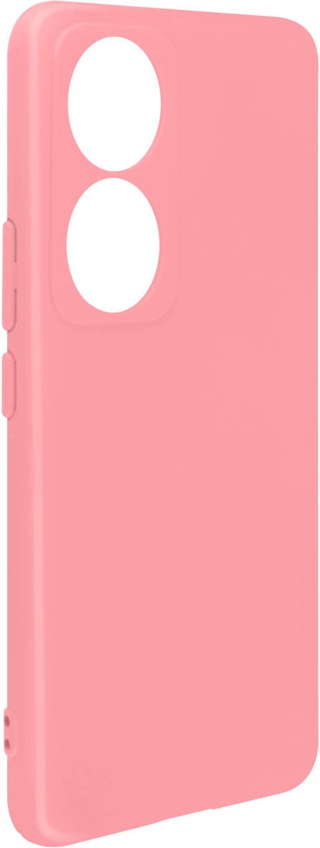 Avizar Hoes Geschikt voor Honor 90 Halfstijf met Soft Touch afwerking, Roze