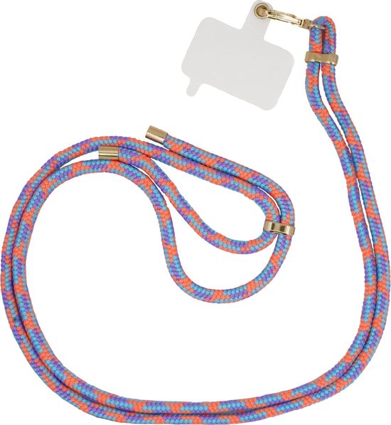 xoxo Wildhearts Telefoonkoord Universeel - Koord voor telefoon - Easy Cord - Telefoonbandjes - Ketting voor telefoon - Koord voor telefoon universeel - Koord voor telefoon Samsung - Telefoonkoord iPhone - Phone Cord - Candy & Goud