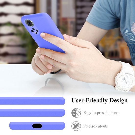 Coque Cadorabo pour Honor 50 / Huawei NOVA 9 en LIQUID LIGHT VIOLET - Coque de protection en silicone TPU flexible Case Cover