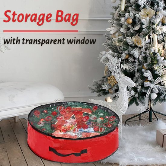 COM-FOUR® opbergtas voor kransen, slingers, naaiwerk en speelgoed - grote ronde stoffen doos met handvat voor Kerstmis, Pasen, adventsdecoratie met ritssluiting (1 stuk - grijs paars COM-FOUR® opbergtas voor kransen, slingers, naaiwerk en speelgoed - grote ronde stoffen doos met handvat voor Kerstmis, Pasen, adventsdecoratie met ritssluiting (1 stuk - grijs paars