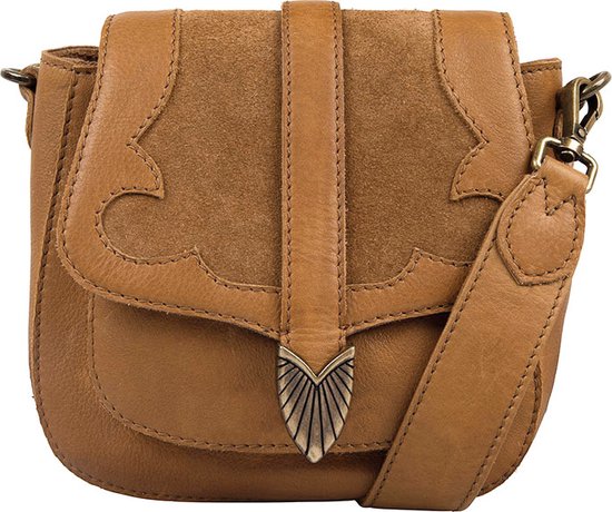 Cowboysbag | Webbervillle leren crossbody