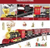 Set Train Électrique - Avec Vapeur, Lumières et Sons - Jouets - Enfants - 6 à 12 ans - Train de Noël - Cadeau de Noël